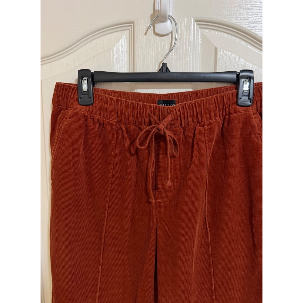 Talbots Rust Straight Leg Pants - Picture 3 of 6
